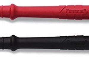 Pomona 6232A - Modular Test Probe with Standard 0.080 (2mm) Tip, Set (One Black and One Red Probe)