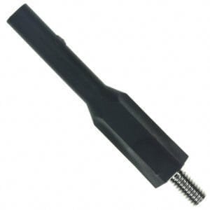 Pomona 73085-0 - Terminal Strip Banana Jack, Male 10-32 Threads, Black