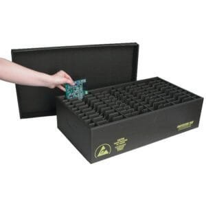 Protektive Pak 37160 - ESD-Safe In-Plant Handler, 15 Cells/Box