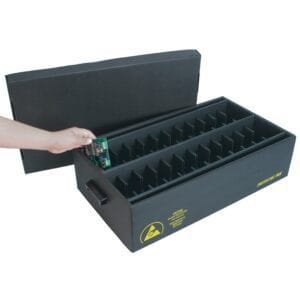 Protektive Pak 37367 - ESD-Safe In-Plant Handler, 10 Cells/Box, 14"x 12-3/4"x 1-5/8"