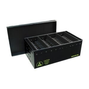 Protektive Pak 38998 - PLASTEK Conductive In-Plant Handler, 40 Cells/Box, 4-3/4" x 6" x 1"