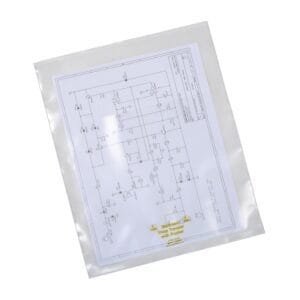 Protektive Pak 47122 - Shop Traveler, Document Holder, Statfree, 6 Mil, w/Pocket, 10" x 12", 25/Pk