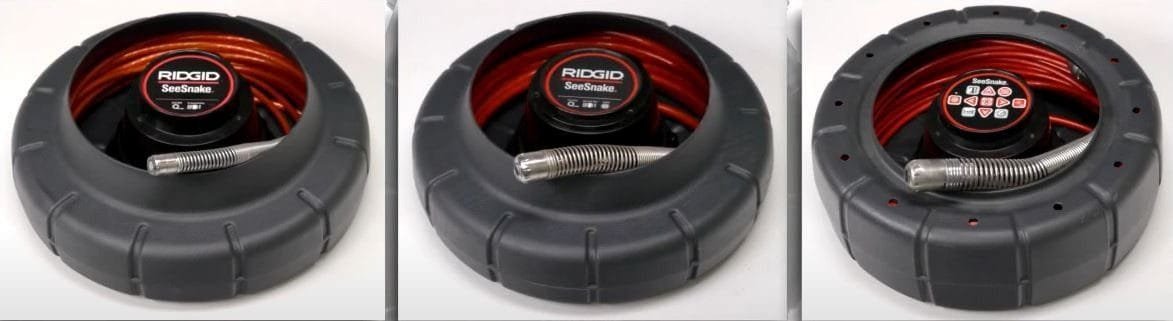 RIDGID_NanoReel_N85S_-_Drum_with_Push_Cable_and_Camera_Head