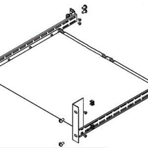 Rigol RM-2-DP800 Rack Mount Kit for DP800 series Power Supplies