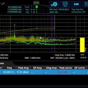 Rigol RSA3000E-EMI - EMI Analysis Option for RSA3000E Spectrum Analyzers