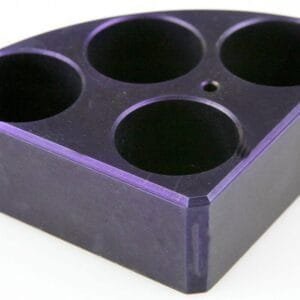 Scilogex 18900003 Reaction Block Purple Quarter