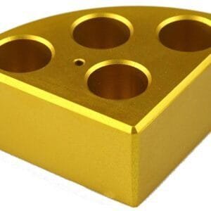 Scilogex 18900049 Reaction Block Gold Quarter