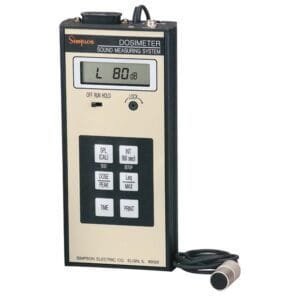Simpson 897 Sound Dosimeter System