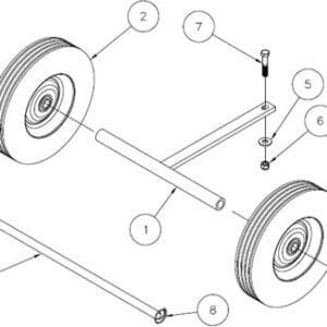 Sumner WHLKIT2000 - 10 Inch Wheel Kit (Catalog Number 783736)