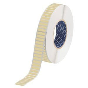 Brady THT-103-724-10 - Circuit Board Labels, 3in Core, Polyimide, Matte, Amber, 0.25 x 1in, 10,000/Roll