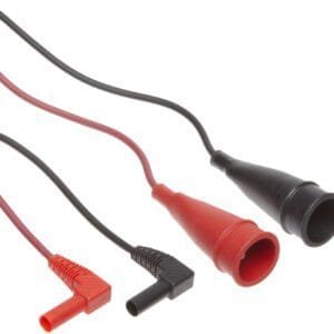 TPI A073 Silicone Test Lead Set with Large Alligator Clips