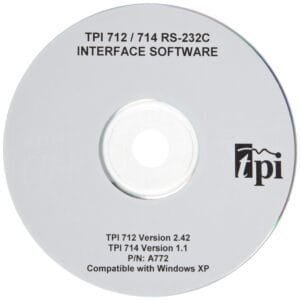 TPI A772 PC Software, For 712 and 714 Flue Gas Analyzers