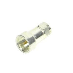 TPI 3004 Silver Plated Brass Female to Male Adapter