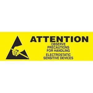 Techni-Pro 758ST0673 - Awareness Labels, 5/8" x 2", 500/Roll