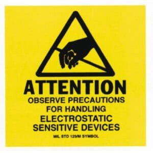 Techni-Pro 758ST722 - Awareness Labels, Mil-Std 129, 2"x2", 500/Roll