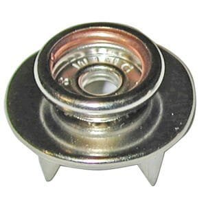 Techni-Pro TNP100009PK - Push and Clinch Grounding Snaps, 10mm (3/8") Female Socket, 10 Pack