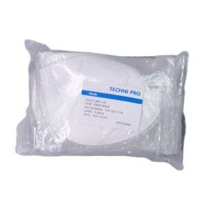 Techni-Pro TNP100111PK - Mask, KN95, Cleanroom, Class 100 (ISO5), 5-Ply, 20 Pcs.