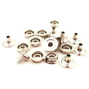 Techni-Pro 758ST848 - 3/8" Male Snaps with Rivets, 100/Pkg