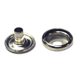 Techni-Pro TNP100010PK - Rivet Ground Snap, 10mm (3/8") Female Socket, 10 Pack