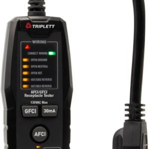 Triplett ET550 - AFCI/GFCI Receptacle Tester