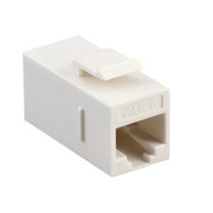 Triplett CAT6-CPL-WH - CAT6 RJ45 Inline Coupler (White)