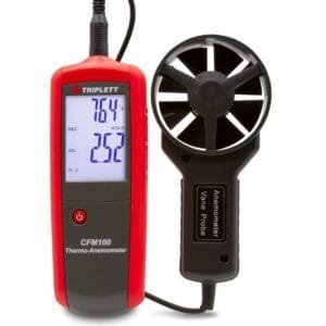 Triplett CFM100-NIST - Thermo-Anemometer With NIST Certificate