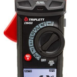 Triplett CM450-NIST - 400A AC/DC True RMS Clamp Meter with Certificate of Traceability to N.I.S.T.