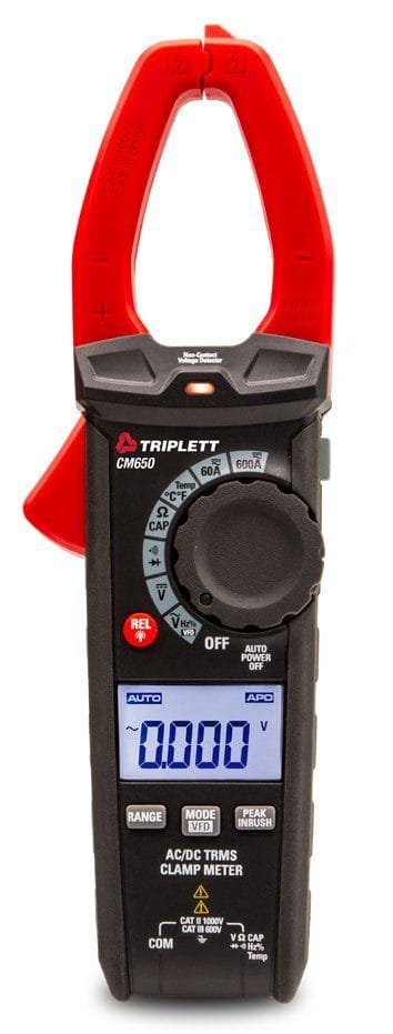 Triplett_CM650_-_600A_AC_DC_True_RMS_Clamp_Meter