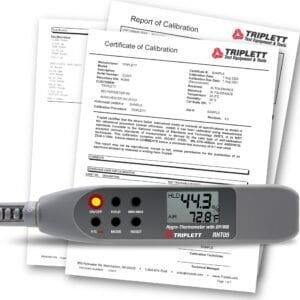 Triplett RHT02-NIST - Hygro-Thermometer Pen With NIST Certificate