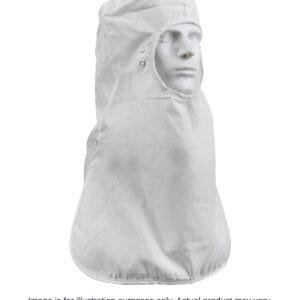 Uniform Technology Altessa Grid ISO 5 (Class 100) Cleanroom Hood - Pull Over, White, XS-3XL