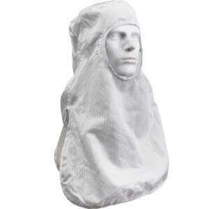 Uniform Technology Disctek 2.5 Grid ISO 4 (Class 10) Cleanroom Hood - Pull Over, White, XS - 3XL