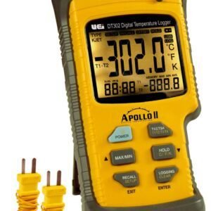 UEi DT302 - Dual Input Logging Thermometer