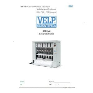 Velp Scientifica A00000073 - IQ/OQ SER 148 Printed Manual