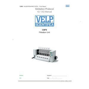 Velp Scientifica A00000248 - CSF6 IQ/OQ Manual