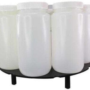 YSI 630135 - Set of (8) 2L Bottles (PE) with Lids and Fixing Plate for ProSample P and ProSample P-12