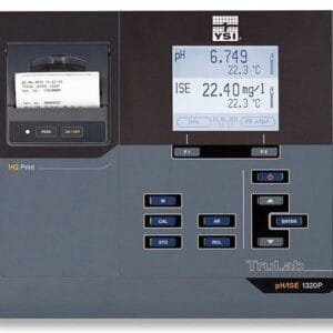 YSI TruLab pH/ISE 1320P pH/mV/ISE Dual Channel Benchtop Meter Instrument, Integrated Thermal Printer, Data Storage and data Transfer Via USB
