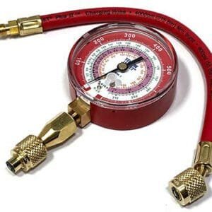 Yellow Jacket 40344 Single Test Gauge Red Pressure