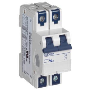 Altech 2D2UR - Circuit Breaker, UL1077 D-Trip, 480Y/277VAC, 2Pole, Mini-Molded Case, UR Series