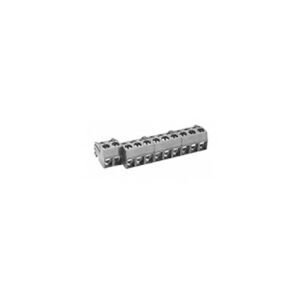 Altech 30.303 - PCB Plug, Modular, 3 Pole, 5.00mm PS, 10A, 300V, Gray, AK130 Series