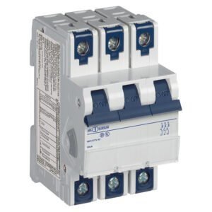 Altech 3D40UM - Circuit Breaker, UL508 D-Trip, D Char, 480Y/277VAC, 40A, 3Pole, Mini-Molded Case