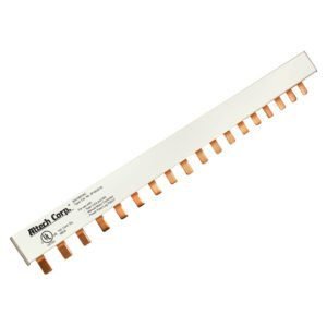 Altech 3P18U3/6 - Busbar, 18mm2/80A, 6 Lugs, 3 Phase Series
