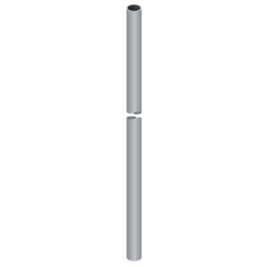 Altech IKAM04 - Aluminum Pole w/Base for Tower Light IF Series, 500 mm