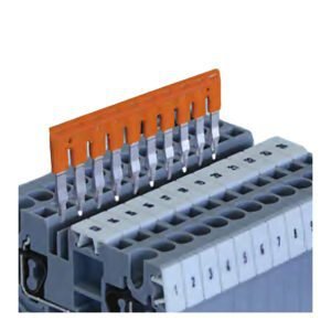 Altech JX2.5/10 - Jumper, Push-In, 10 Pole, 5mm Spacing, CX, CY Series