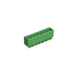 Altech PVP04-508 - PCB Block, Pluggable, 5.08mm PS, 4 Pole, Closed End, 12A, 300V, Vertical, Green
