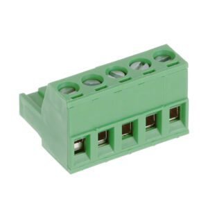 Altech SH03-508 - PCB Block, Pluggable, 5.08mm PS, 3 Pole, 12A, 300V, 30-14 AWG, 10.2mm, Horizontal