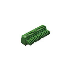 Altech SH04-350 - PCB Block, Pluggable, 3.50mm PS, 4 Pole, 11A, 300V, 30-16 AWG, 14mm, Horizontal