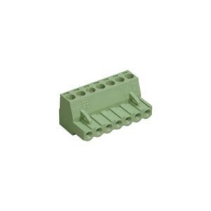 Altech SH04-500 - PCB Block, Pluggable, 5.00mm PS, 4 Pole, 12A, 300V, 30-14 AWG, 20mm, Horizontal