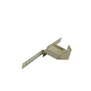 Bud Industries CWB-15101 - Corner Wall Mount Box Adapter Bracket, 14 Gauge, 3 to 14 in Fit