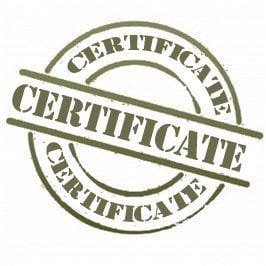Mark-10 CERT - NIST-Traceable Certificate of Calibration with Data