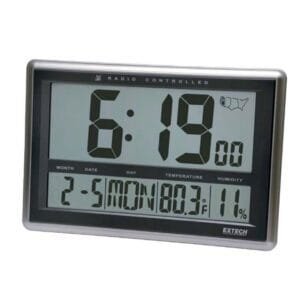 Extech CTH10A - Radio Controlled Wall Clock Hygro-Thermometer